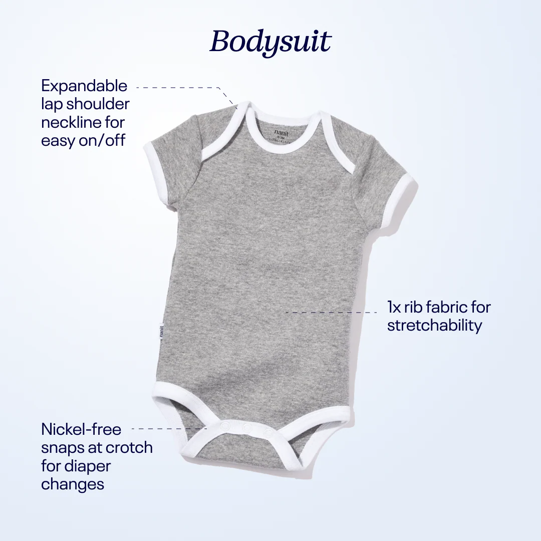 Sleep Wear Short Sleeve Bodysuit - Image 60